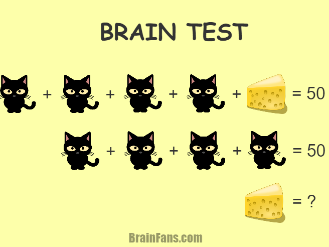 The Brain Test Logical Puzzle with Answer