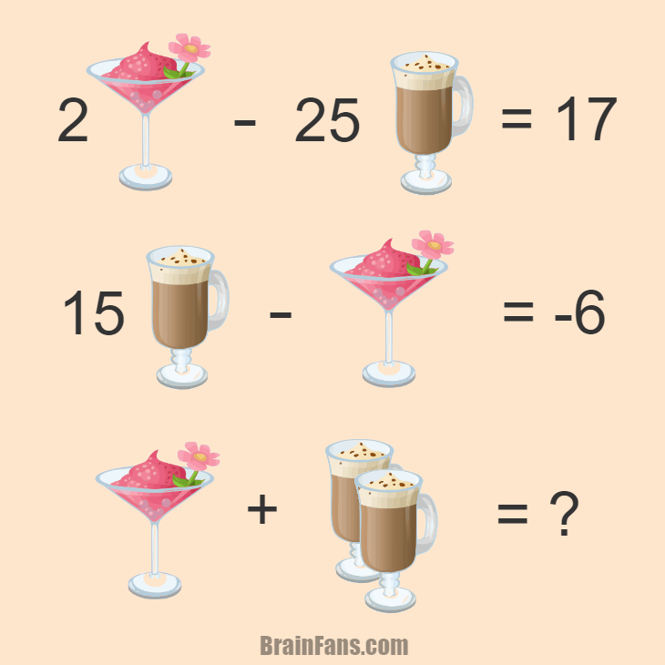 Can you solve this brain test?  Number And Math Puzzle - BrainFans